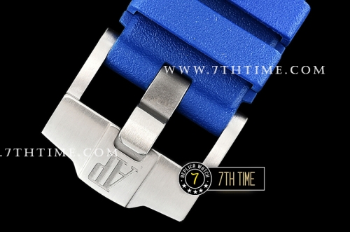 Royal Oak Offshore 42mm 2018 SIHH Indigo Checkered Dial SS/RU A3126