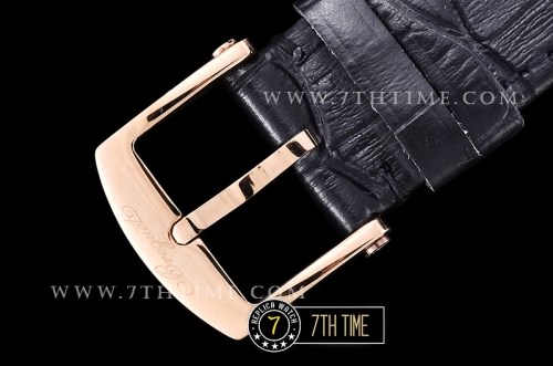 Breguet Classique 5177 White Guilloche Dial with Roman Numerals 18K Rose Gold