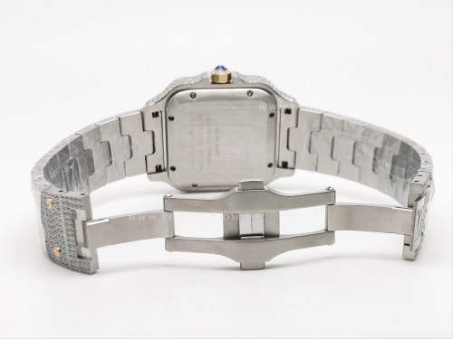 Santos 40mm Dia Dia/Dia/YG Red/Dia-Rm TWF MY8215