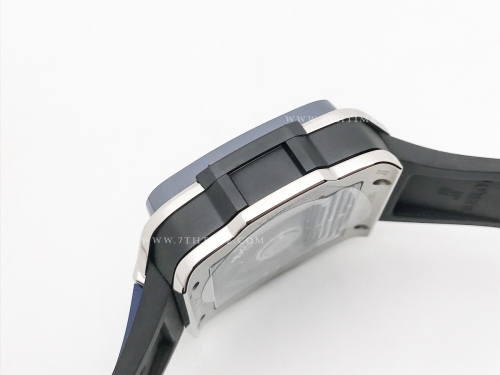 Square Bang Unico 42mm CER SS/RU Blue Ske BBF A1280