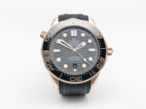 Seamaster 300m 210.62.42.20.01.002 RG/RU Black VSF Asia 8801