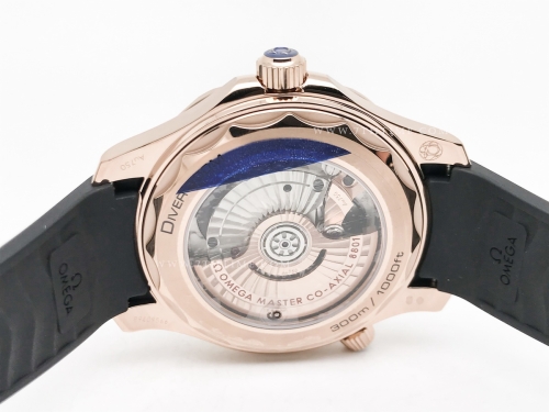 Seamaster 300m 210.62.42.20.01.002 RG/RU Black VSF Asia 8801