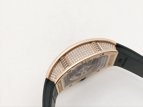 RM07-01 Crested Diam RG/RU Blk/Blk Skele ZF CRMA2