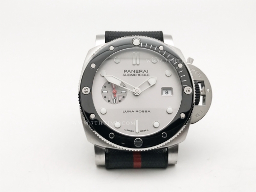 PAM1681 Submersible Luna Rossa SS/RU Silv VSF P900