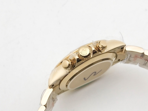 Daytona 116508 904L YG/YG Wht/Stk QF V3 SH4130