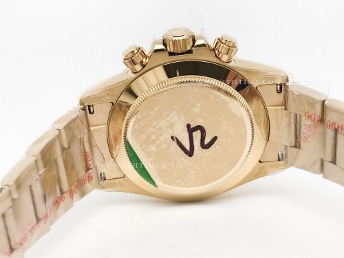 Daytona 116508 904L YG/YG YG/Stk QF V3 SH4130 Q