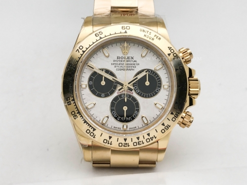 Daytona 116508 904L YG/YG Met/Stk QF V3 SH4130