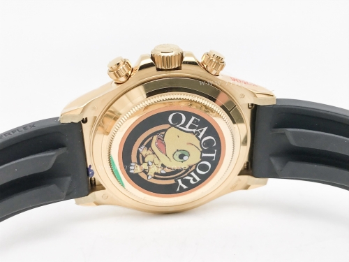 Daytona 116518 Wt YG/RU Wht/Stk QF V11 SH4130