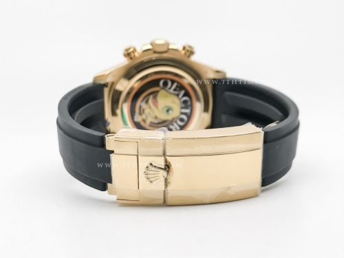 Daytona 116518 Wt YG/RU Wht/Stk QF V11 SH4130