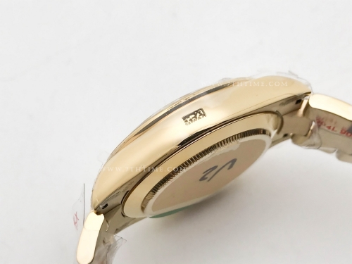 Daytona 116508 904L YG/YG Grn/Stk QF V3 SH4130