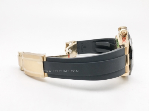 Daytona 116518 Wt YG/RU Wht/Blk/Num QF V11 SH4130