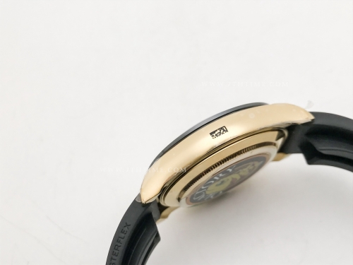 Daytona 116518 Wt YG/RU Wht/Blk/Num QF V11 SH4130