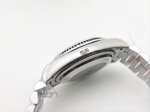 DayDate 36mm Wt 904L Flt SS/SS Blue/Dia QF VR3255