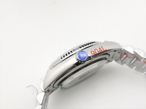 DayDate 36mm Wt 904L Flt SS/SS I-Blue/Dia QF VR3255