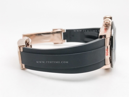 Daytona 116515 Wt RG/RU Blk/RG/Stk QF V11 SH4130