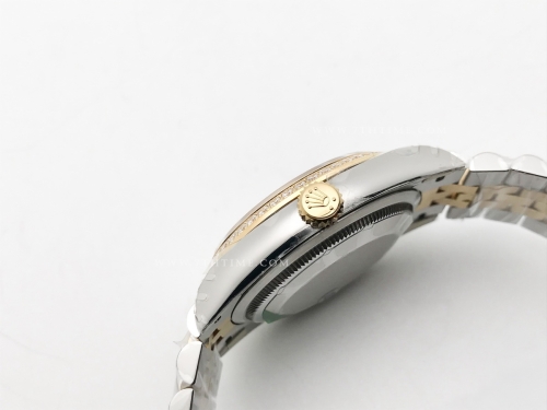 DJ 36mm Jub Dia 904L YG/SS P-Gold/Stk VSF VS3235