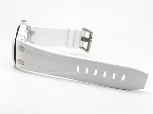 Royal Oak Diver 15707 Wht CER/RU Wht APSF A3120