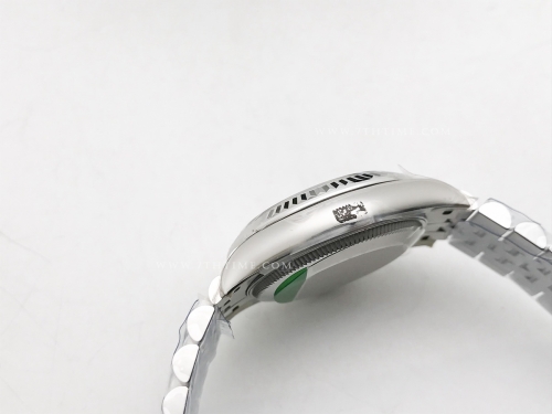 DateJust 278274 Midsize 31mm Jub Flt SS/SS Blk/Rm THB A2671