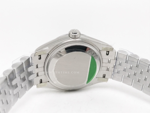 DateJust 278274 Midsize 31mm Jub Flt SS/SS Blk/Rm THB A2671