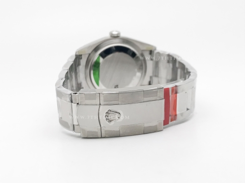 DJ 36mm Oys Smt 904L SS/SS Green/Stk VSF VS3235