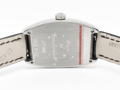 FM CINTRÉE CURVEX 2852 QZ Blk SS/LE Wht/Num AF Qtz