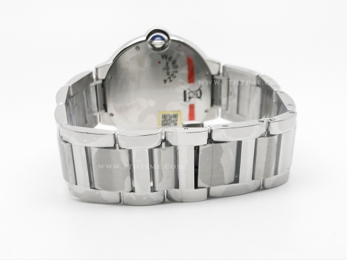 Ballon Bleu Mens 42mm D-Dia SS/SS Wht CHF A2824 Mod