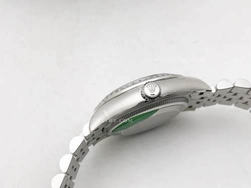 DateJust 278384RBR Midsize 31mm Jub Dia SS/SS Wht/Rm THB A2671