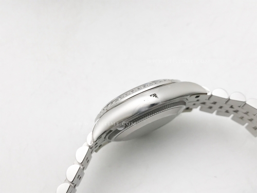 DateJust 278384RBR Midsize 31mm Jub Dia SS/SS Wht/Rm THB A2671