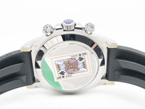 Daytona 116519 904L WG/RU Grey/Stk King SH4130