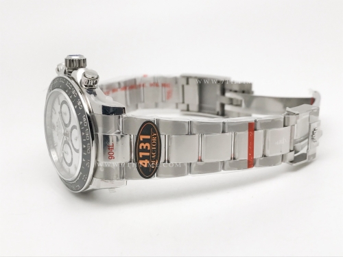 Daytona 126500 CER SS/SS White 904L QF V5 SH4131