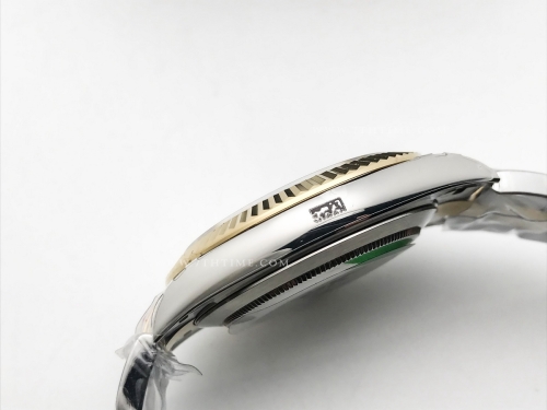 DJ2 41mm Oys Flt 904L YG/SS Blk/Dia GMF V2 VR3235