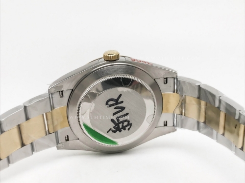 DJ2 41mm Oys Flt 904L YG/SS Blk/Dia GMF V2 VR3235