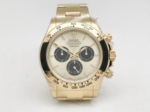 Daytona 126508 YG/YG Gold/Blk 904L QF V5 SH4131