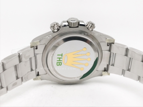 Daytona 126500LN SS/SS Wht/Stk 904L THB SH4131-2