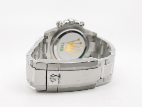 Daytona 126500LN SS/SS Wht/Stk 904L THB SH4131-2