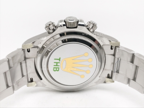 Daytona 126529 SS/SS Blk/Stk 904L THB SH4132-2