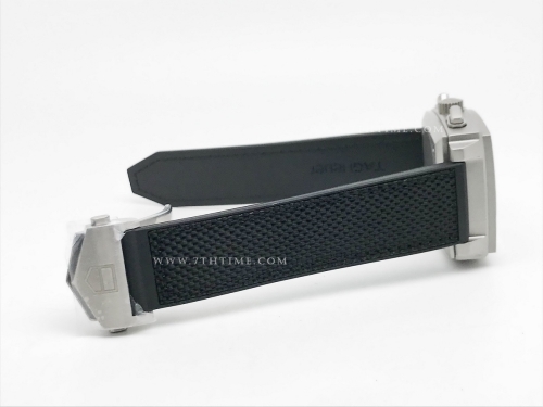 Tag Monaco Chronograph Black TI/RU Blk/Yelw A8F VK63A