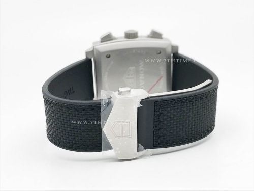 Tag Monaco Chronograph Black TI/RU Blk/Yelw A8F VK63A