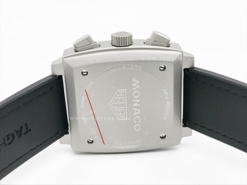 Tag Monaco Chronograph Black TI/RU Blk/Org A8F VK63A