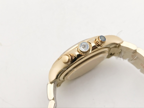 Daytona 126508 YG/YG Blk/Stk RCF A4131