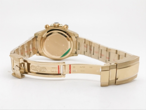 Daytona 126508 YG/YG Blk/Stk RCF A4131