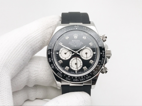 Daytona 126500 CER SS/RU Blk/Dia GDF A3836