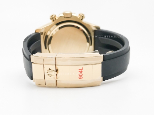 Daytona 126518 YG/RU Wht/Stk 904L QF V5 SH4131