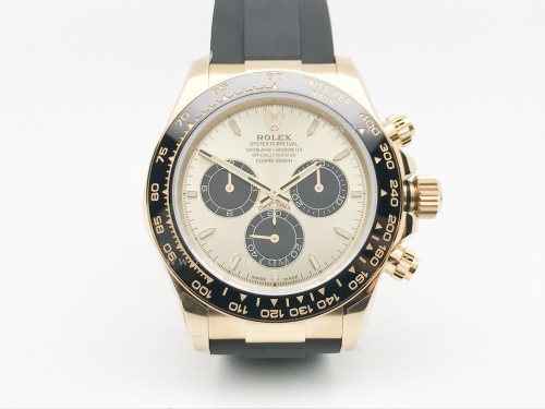 Daytona 126518 YG/RU Gold/Blk 904L QF V5 SH4131