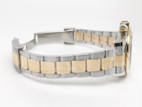 Daytona 126503 YG/SS Wht/Stk RCF A4131