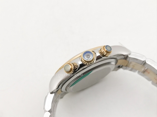 Daytona 126503 YG/SS Wht/Stk RCF A4131