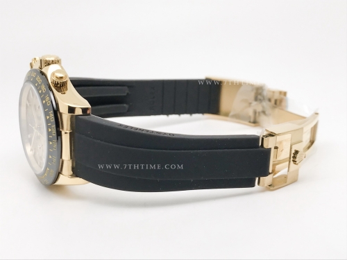 Daytona 126518 CER YG/RU Gold/Stk GDF A3836