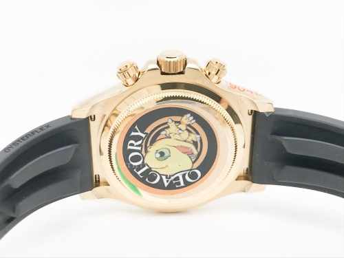 Daytona 126518 YG/RU Gold/Blk 904L QF V5 SH4131