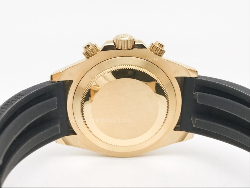 Daytona 126518 CER YG/RU Gold/Blk/Stk GDF A3836