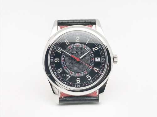 Calatrava 6007A SS/LE Blk/Red PPF MY9015 Mod